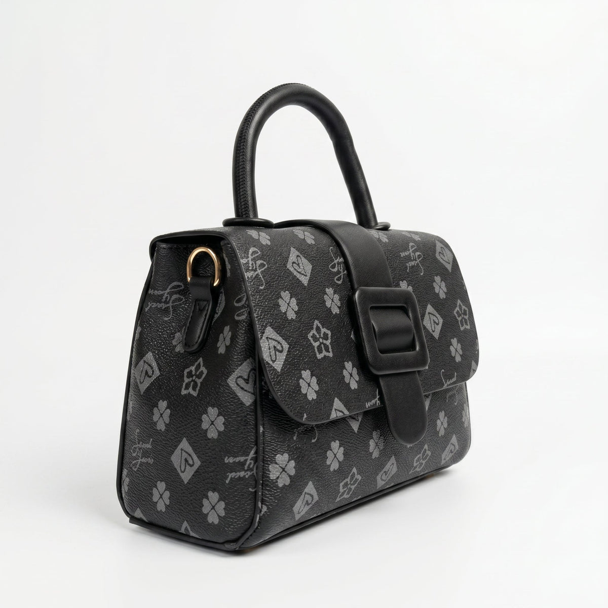 Sweet Years Mini Borsa a Tracolla in Ecopelle con Stampa Floreale