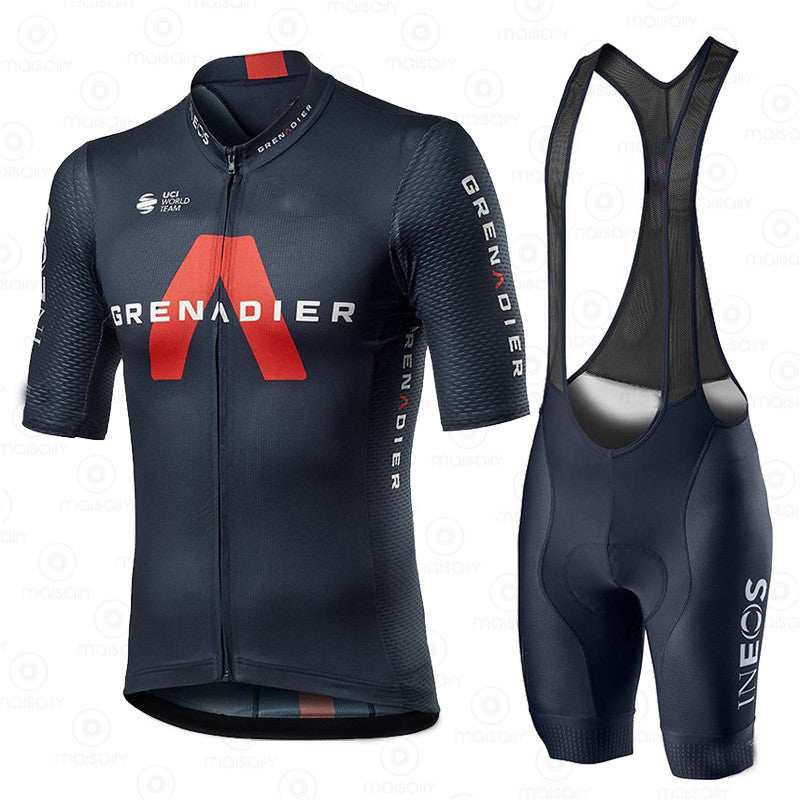 Completo Uomo Estivo Ineos Grenadier – T-Shirt + Pantaloncini Sportivi