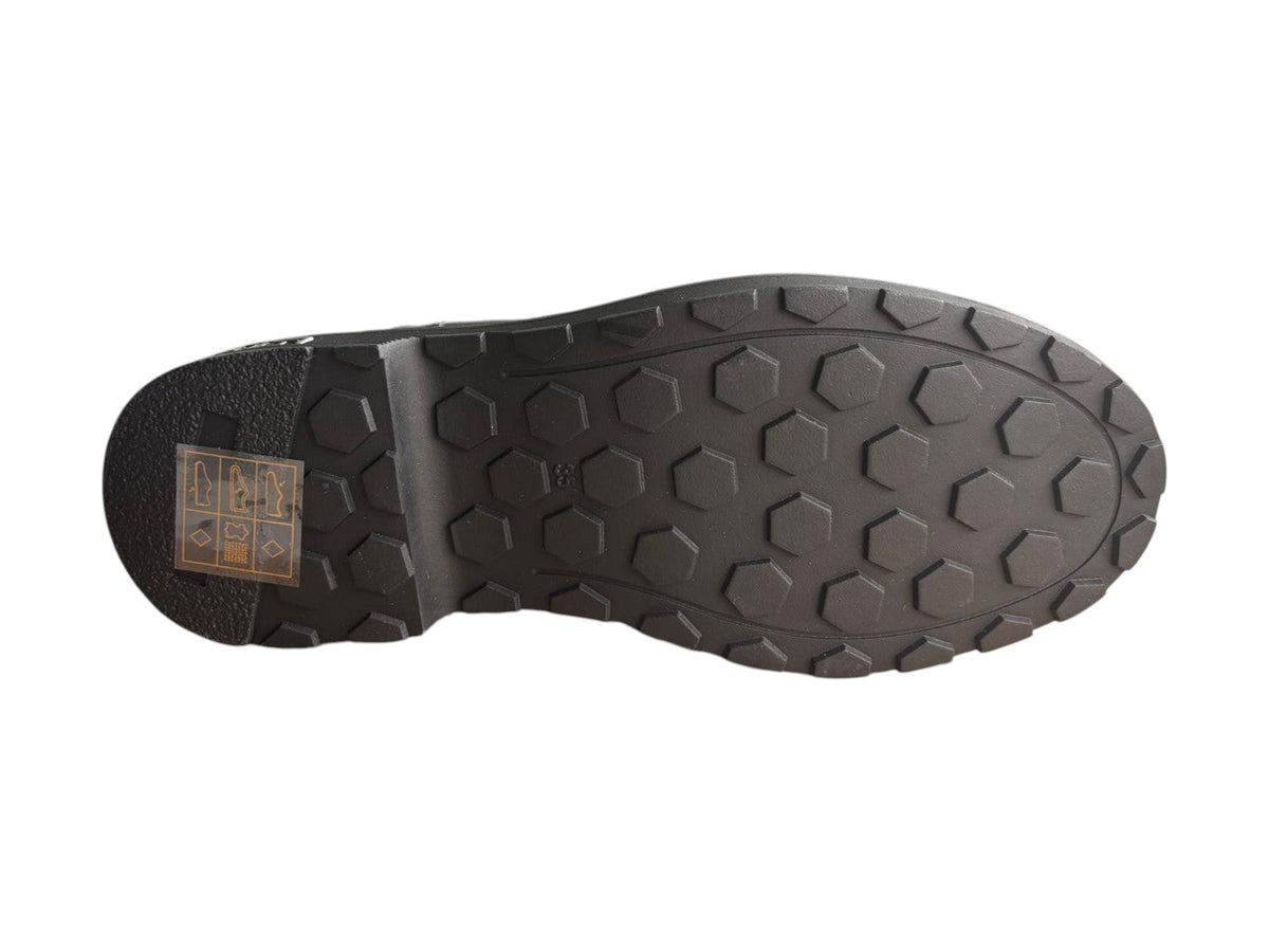 Cult stivale bimbo senza laccio con cerniera laterale T-713 31-35 nero