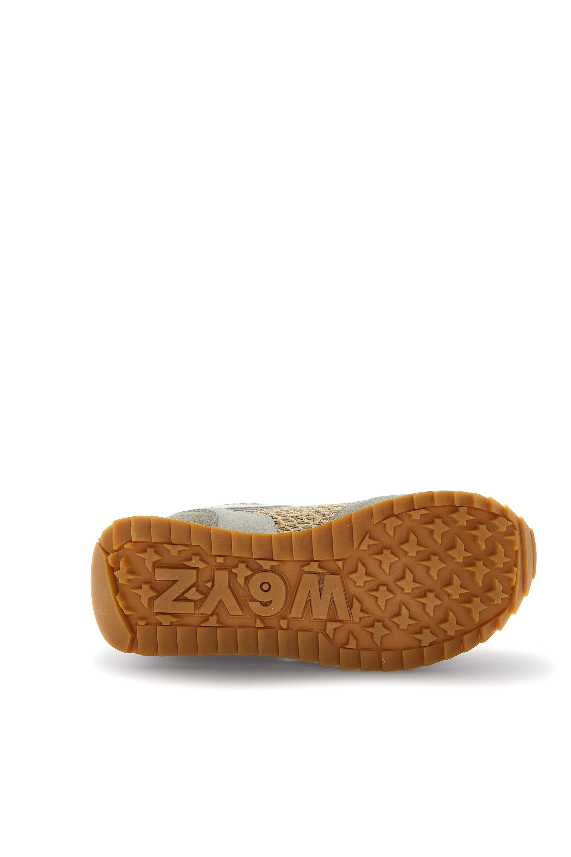 DEVA W. - Sneakers in suede e tessuto - Grano-Bianco-Sabbia