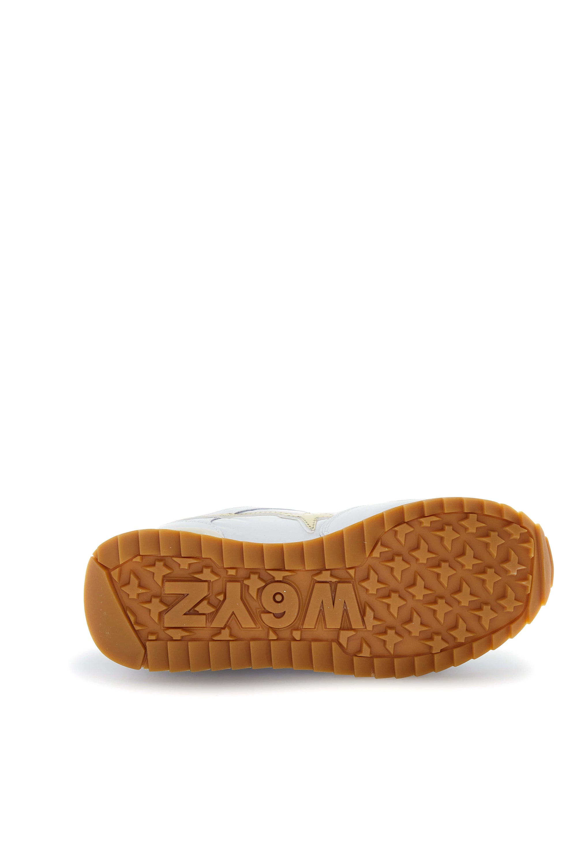YAK-W. - Sneakers in tessuto tecnico e pelle - Bianco-Platino