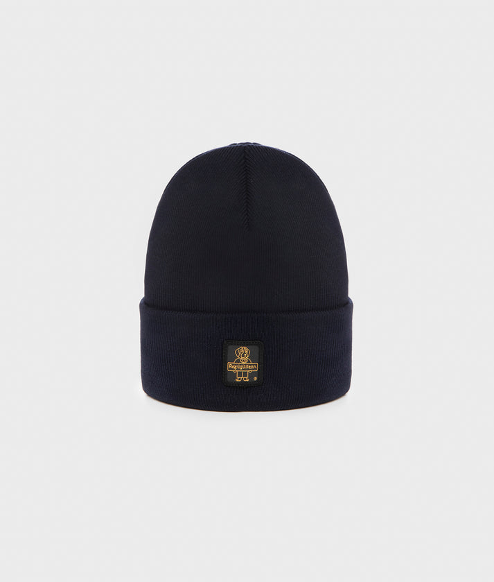 RefrigiWear Clark Hat B31908 MA9083 F0370 Unisex Blu - Berretto in Maglia
