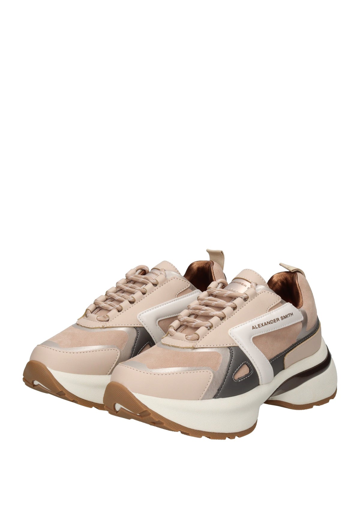 Alexander Smith Shard SAW1245 Marrone e beige - Sneakers donna