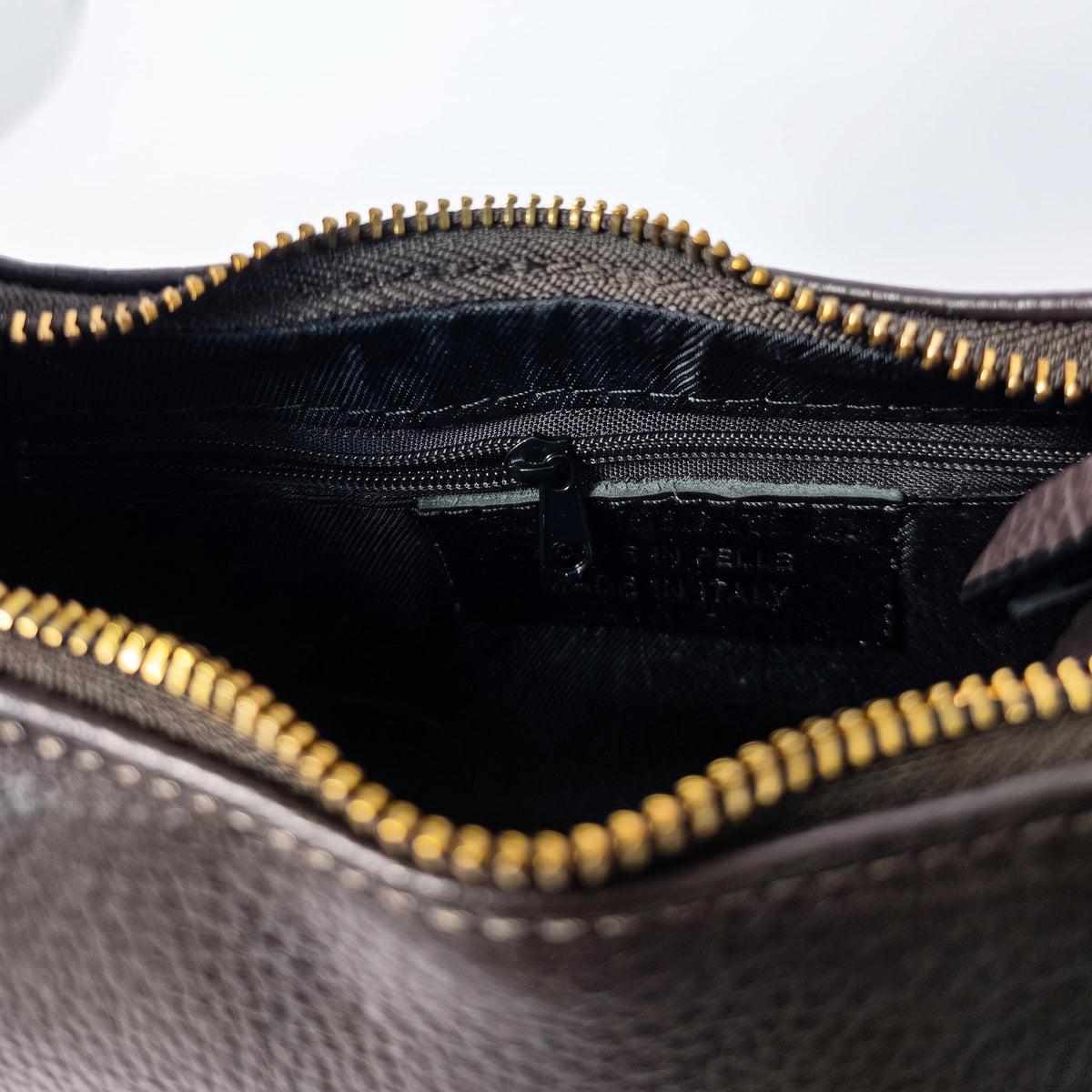 Elite Borsa Hobo in Vera Pelle