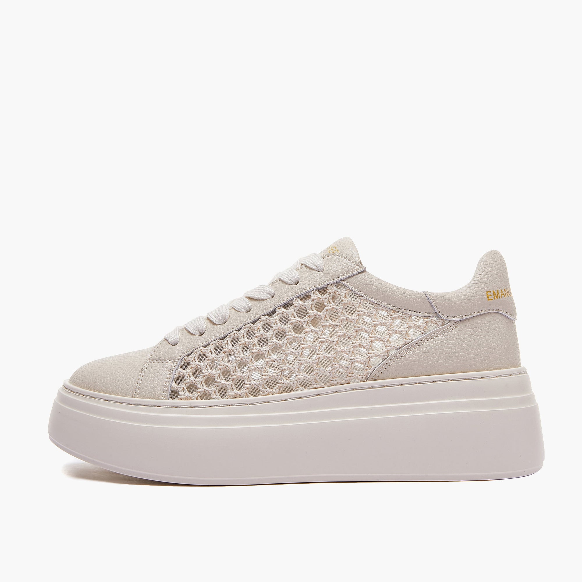 Sneakers Emanuelle Vee 461P 901 18 P138 da donna ivory.