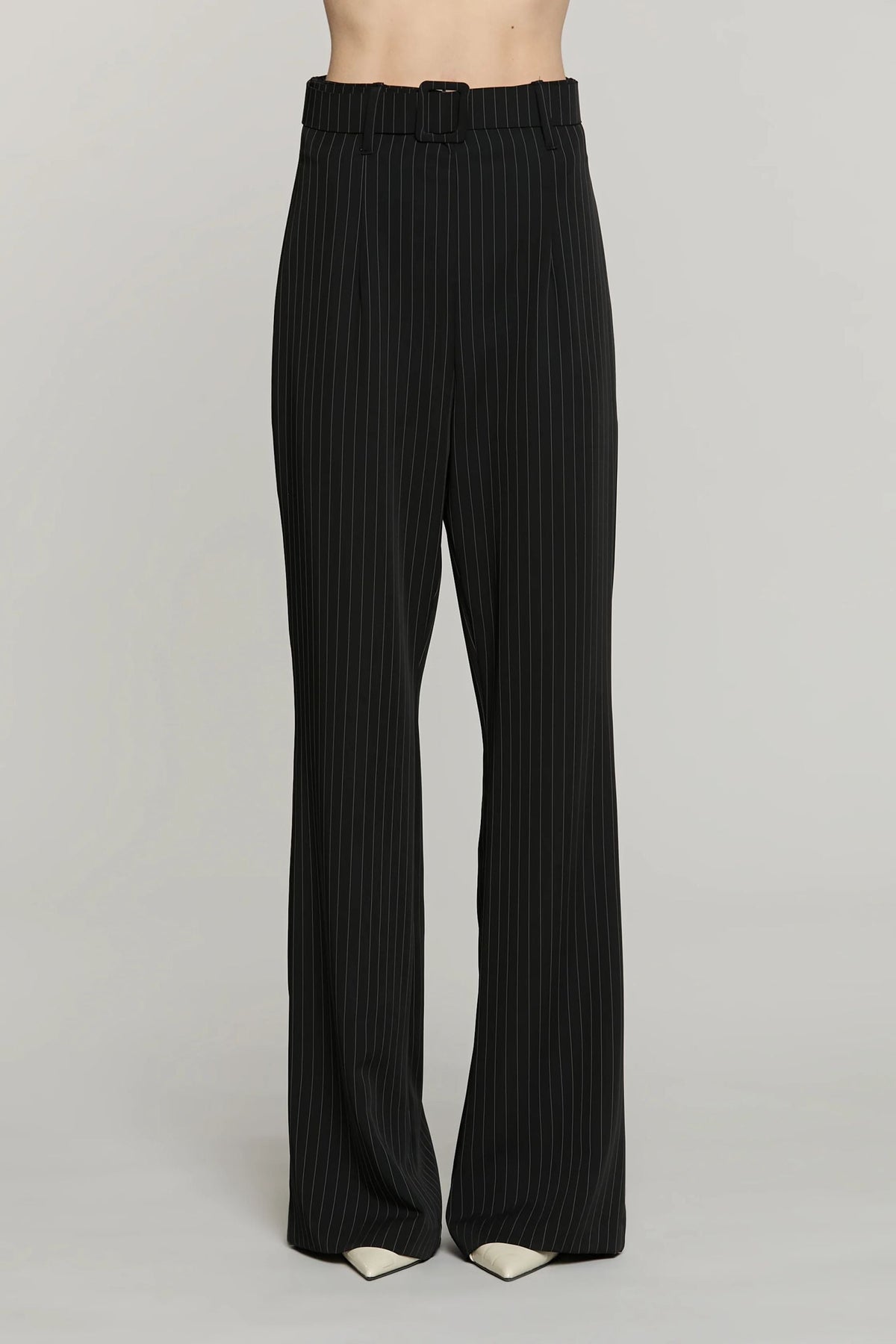 Relish Pantalone BENETTI con cintura gessato RDA2607091033 nero