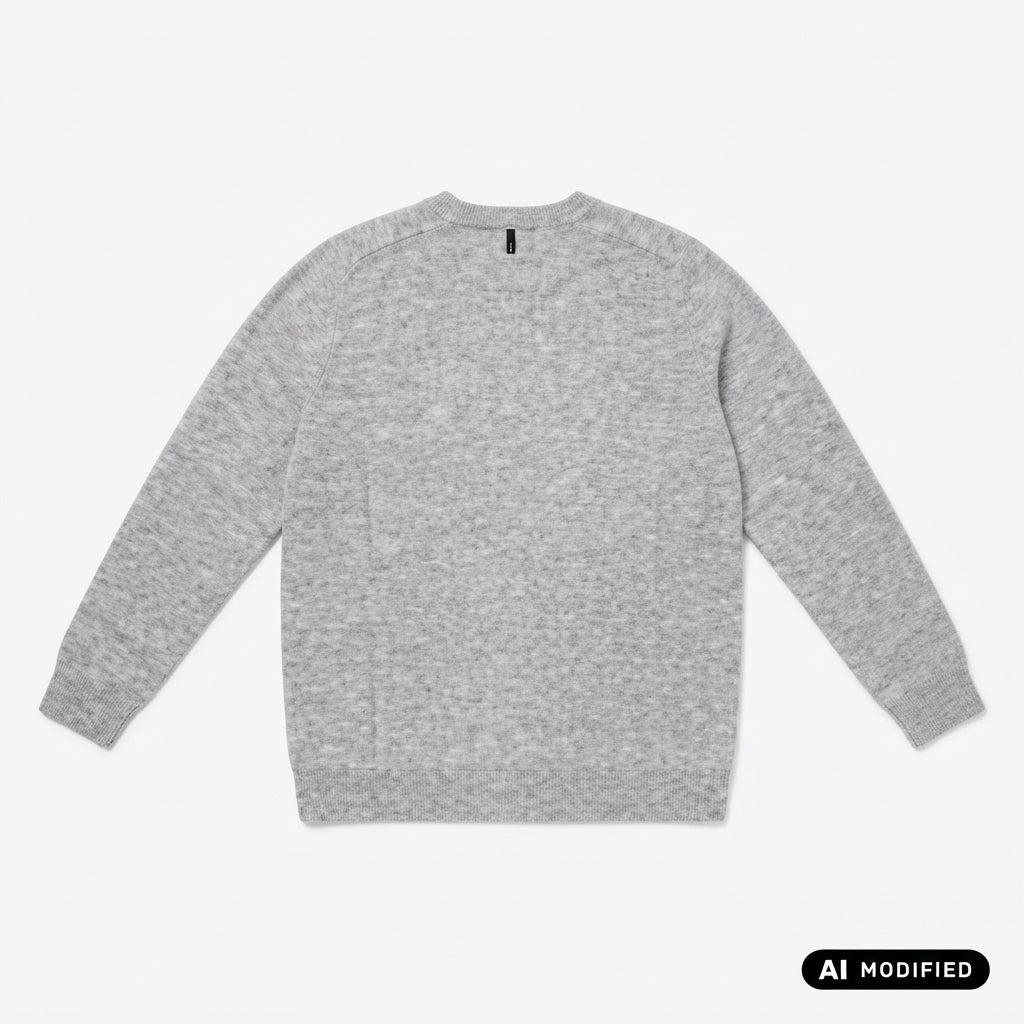 Bomboogie Maglia Girocollo Merinos MW8589TKWO6 509M Donna Grigia - Maglieria