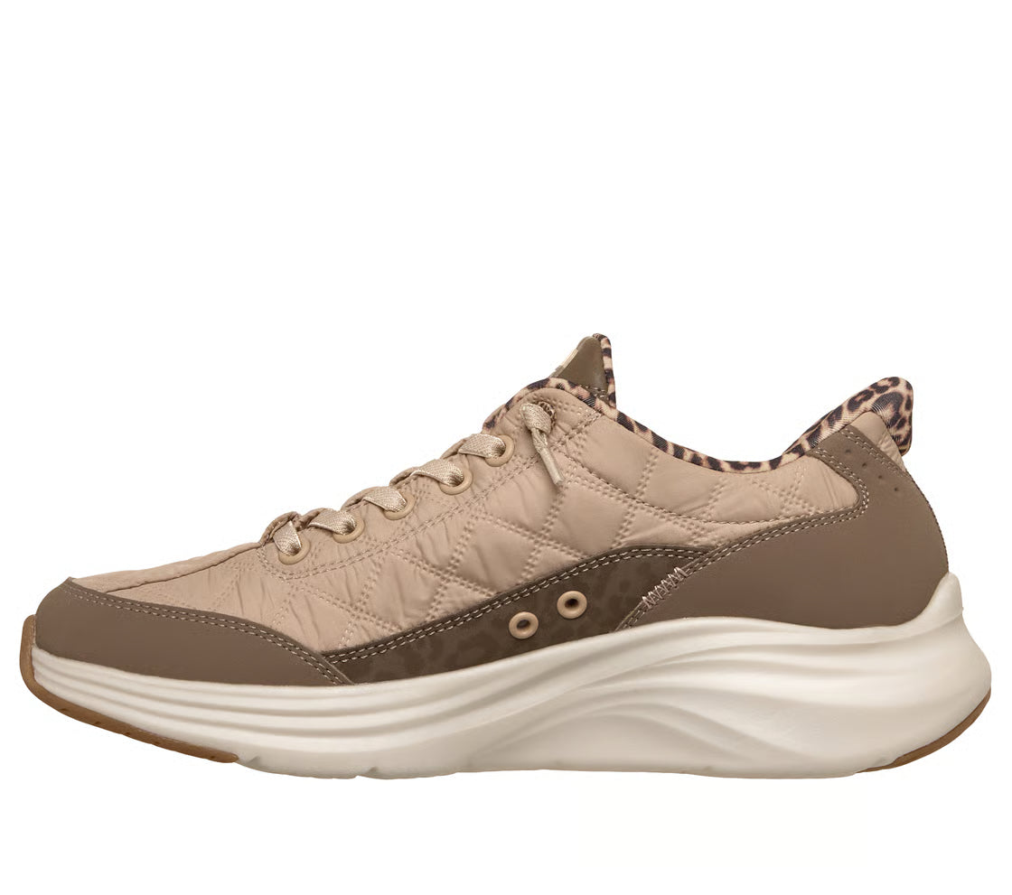 Skechers Slip-ins Contour Foam Cozy Fit Leopard Dream 150419-BRN Donna Marrone - Sneakers