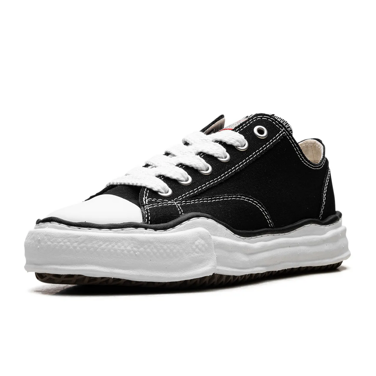 Maison Mihara Yasuhiro Peterson OG Sole Canvas Low Black