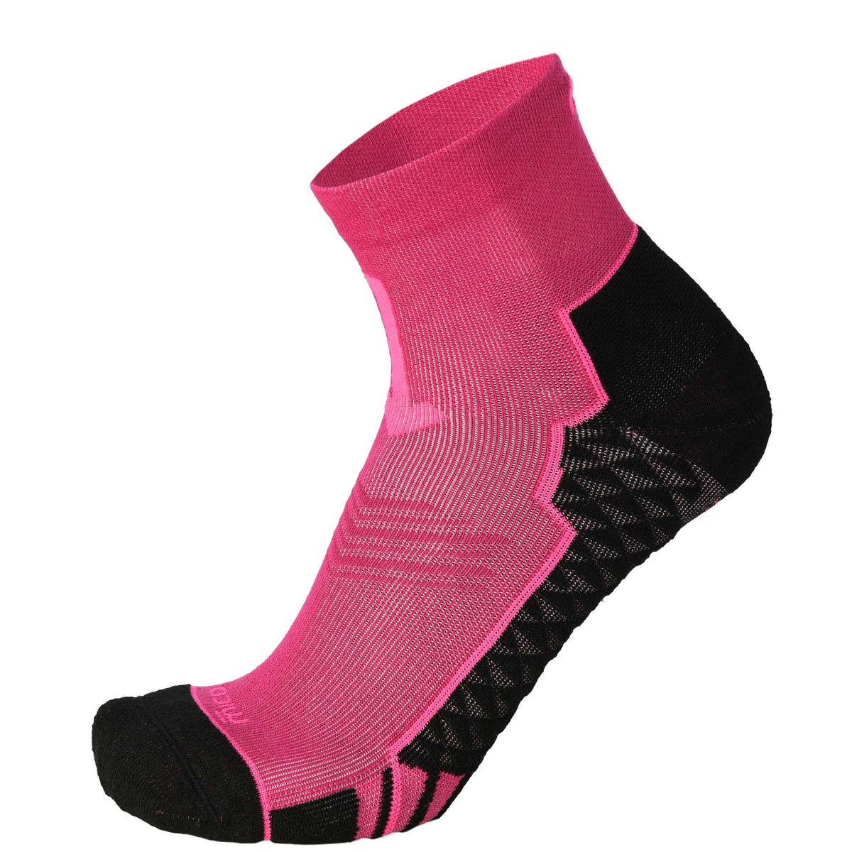Mico Calza active travel corta Medium Weight ODOR ZERO X-STATIC® - linea BUEN CAMINO CA01512_049 fucsia