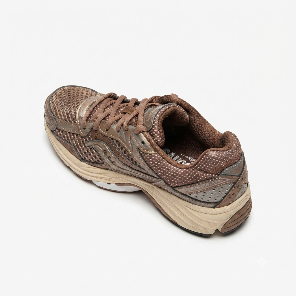 Saucony Scarpa sneakers da donna Progrid Omni 9 S101245-1139 nocciola