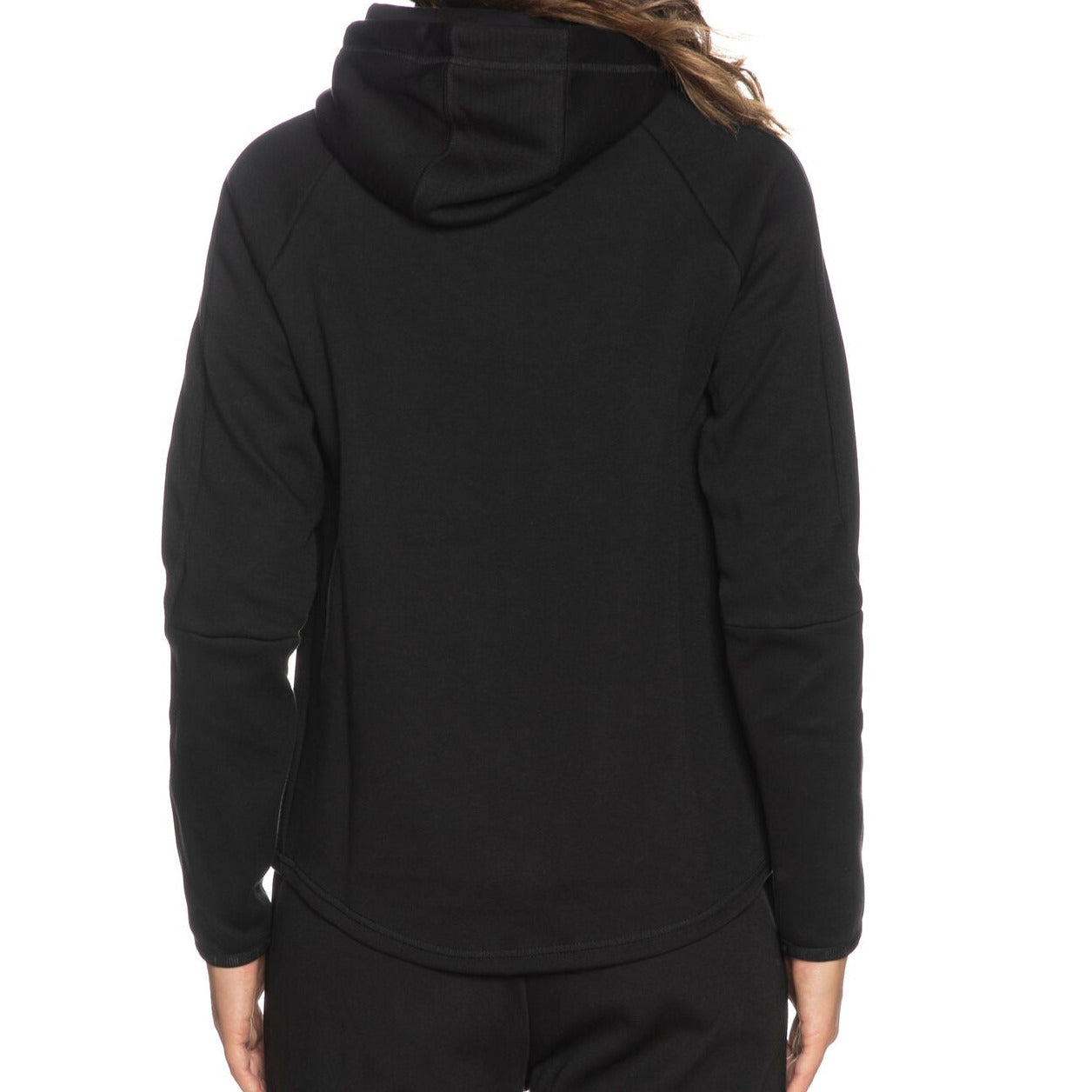 Puma Women's Cotton and Drycell Evostripe Full-Zip Hoodie 849809 11 black