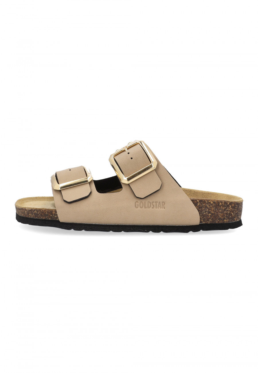 Ciabatte color Tortora Goldstar donna made in Italy