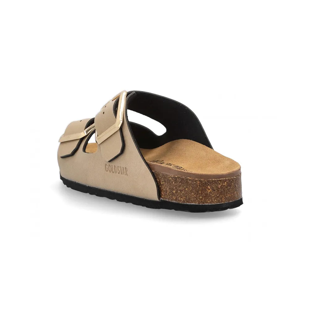 Ciabatte color Tortora Goldstar donna made in Italy