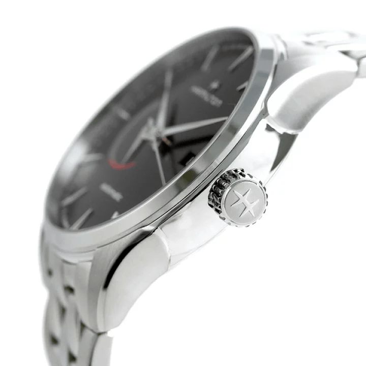 Hamilton Jazzmaster Automatic 42mm – in acciaio con indicatore della riserva di carica