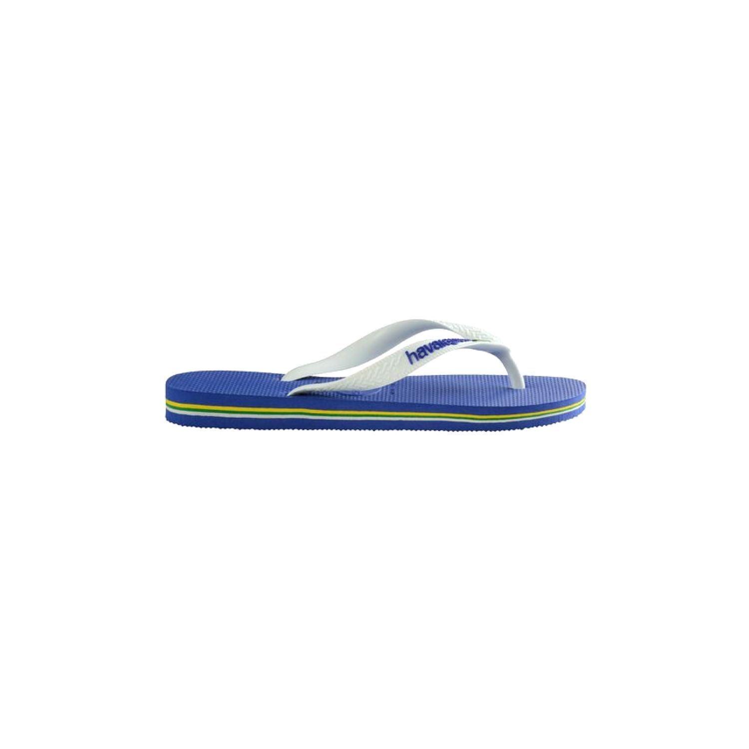 Infradito Brasil Logo Marine Blue