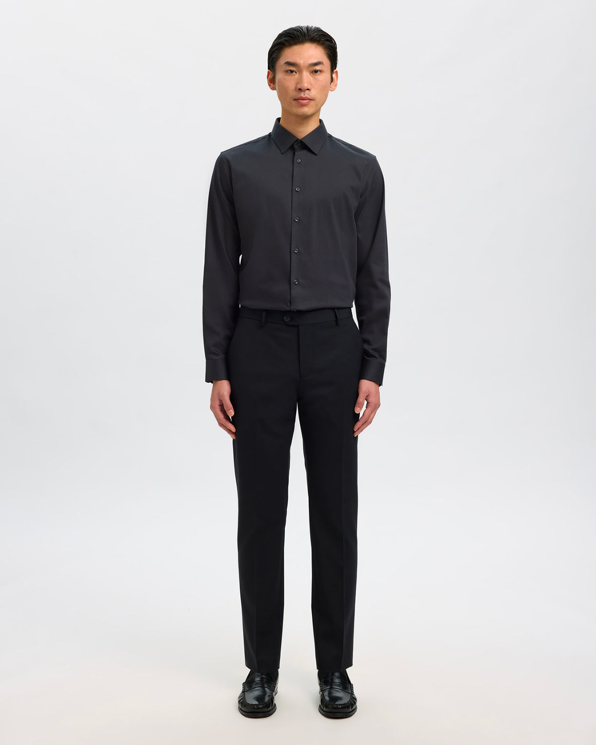 Camicia Flip Performance Slim Nera