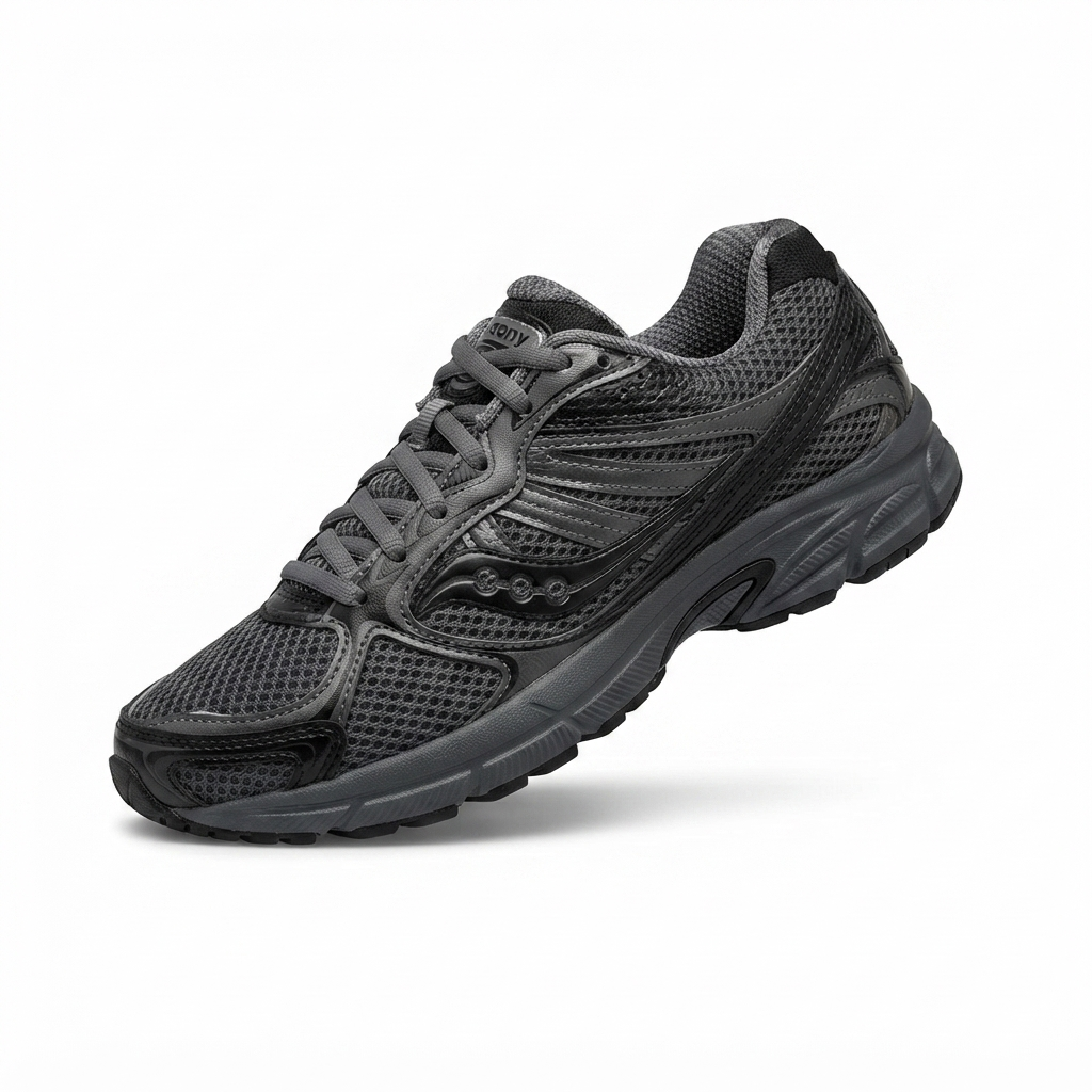 Saucony scarpa sneakers da uomo Grid Legacy S101836-1010 antracite