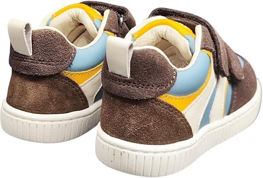 Balducci Sneaker MSPO4903 Bimbo Marrone Celeste - Primi Passi
