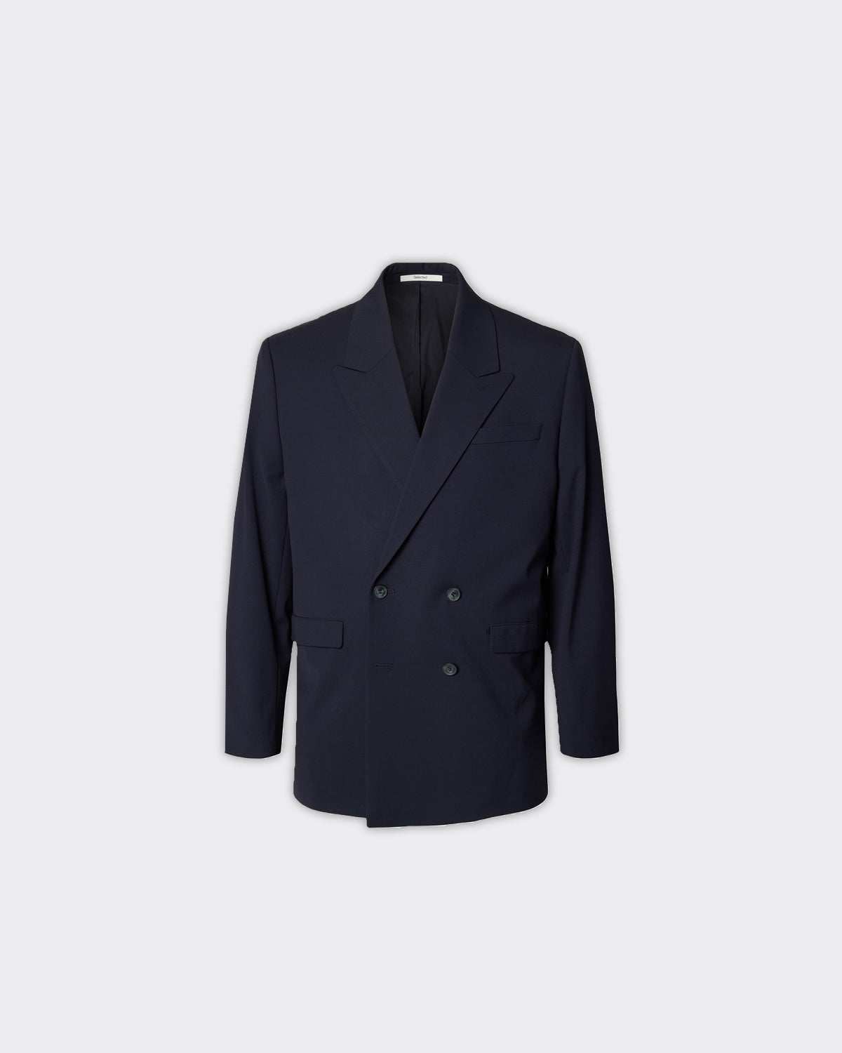 Blazer Relaxed Liam Doppio Petto Navy Blazer