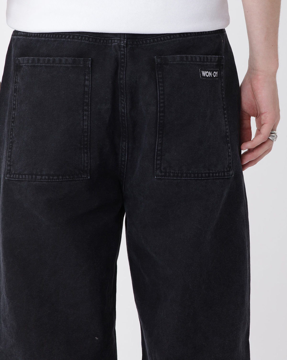 Jeans Dian Denim Washed Black