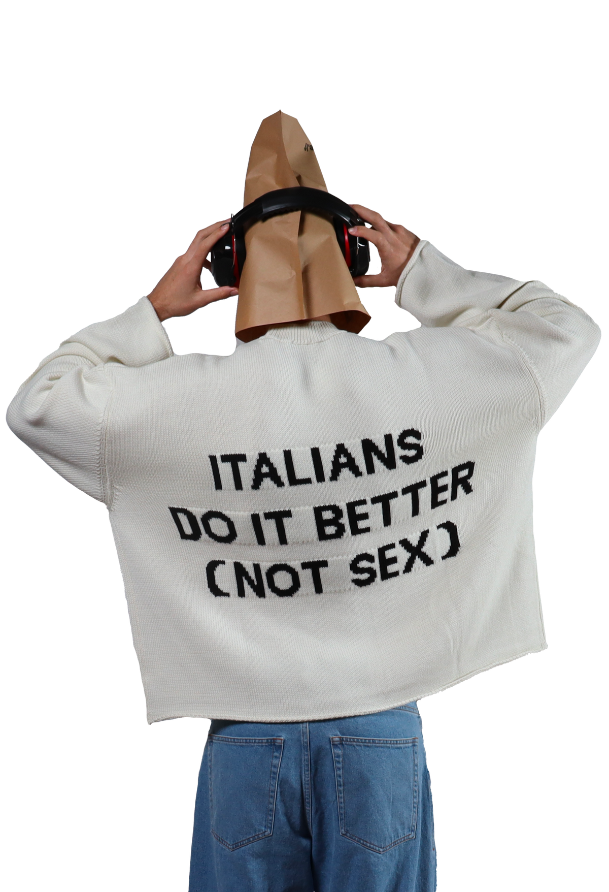 Do It Better Crop Sweater