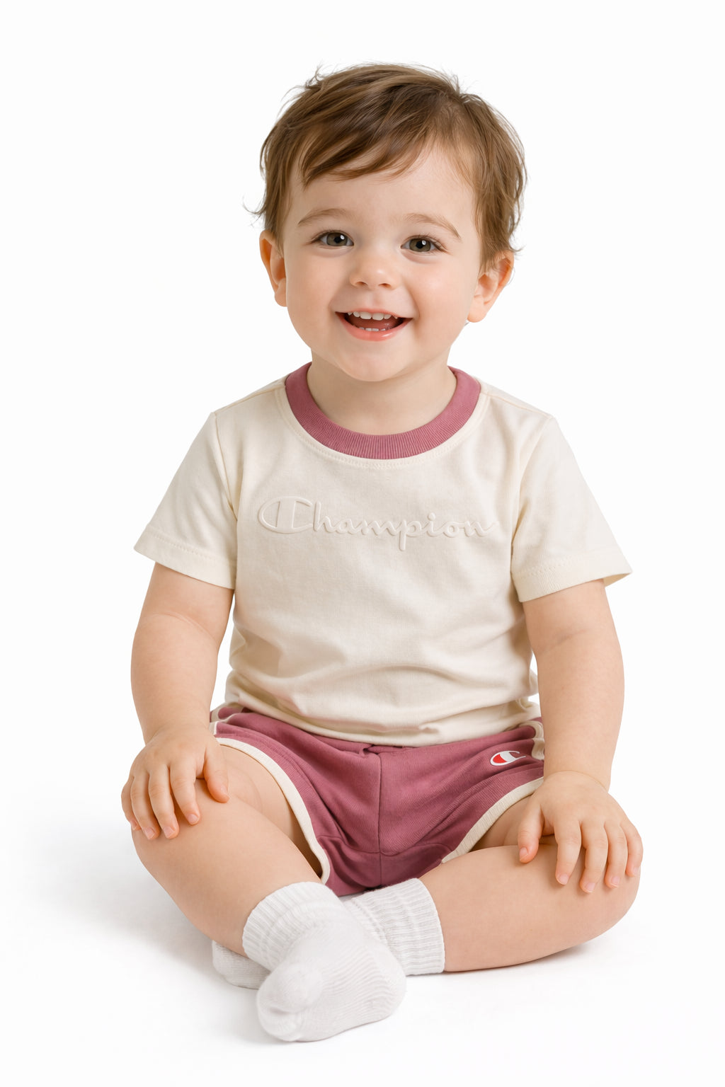 Champion Set Tuta Bambina 405298 YS084 – Felpa e Pantaloni