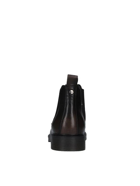Cult stivaletto in pelle da uomo Ozzy 3530 nero-marrone