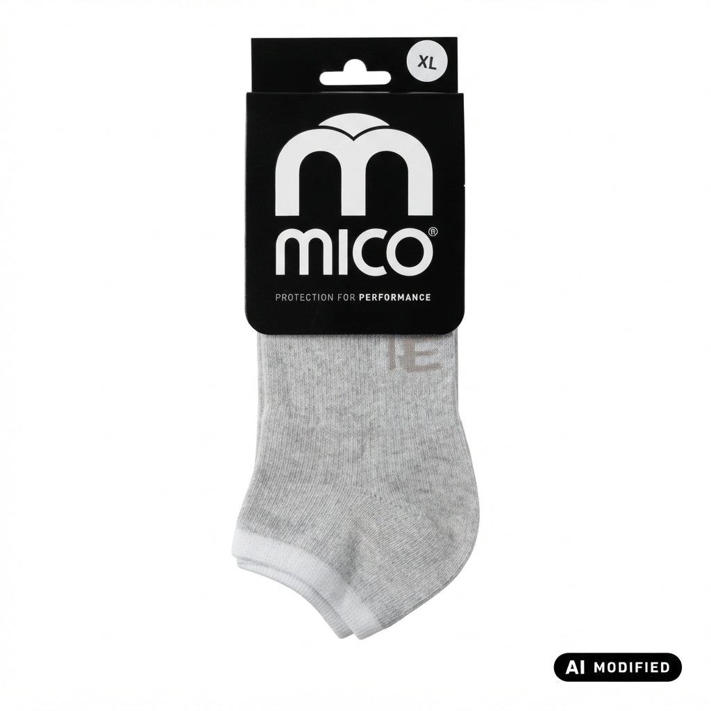 Mico calza fantasmino unisex CA01914 913 ghiaccio - confezione da 3 paia