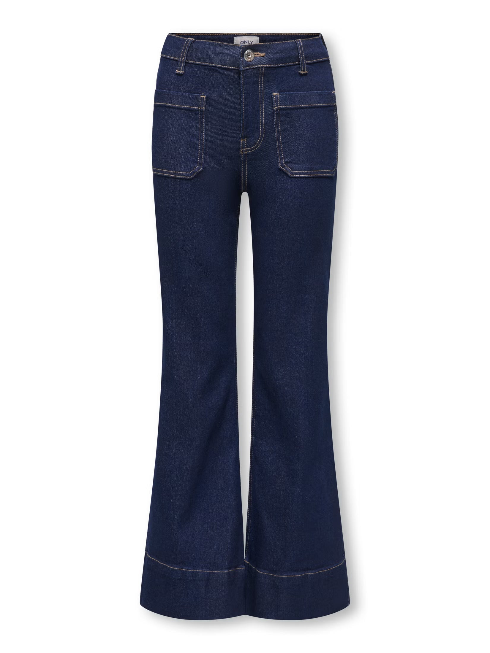 Only pantalone jeans da ragazza KOGCYPRESS Flared Fit 15379924 blu