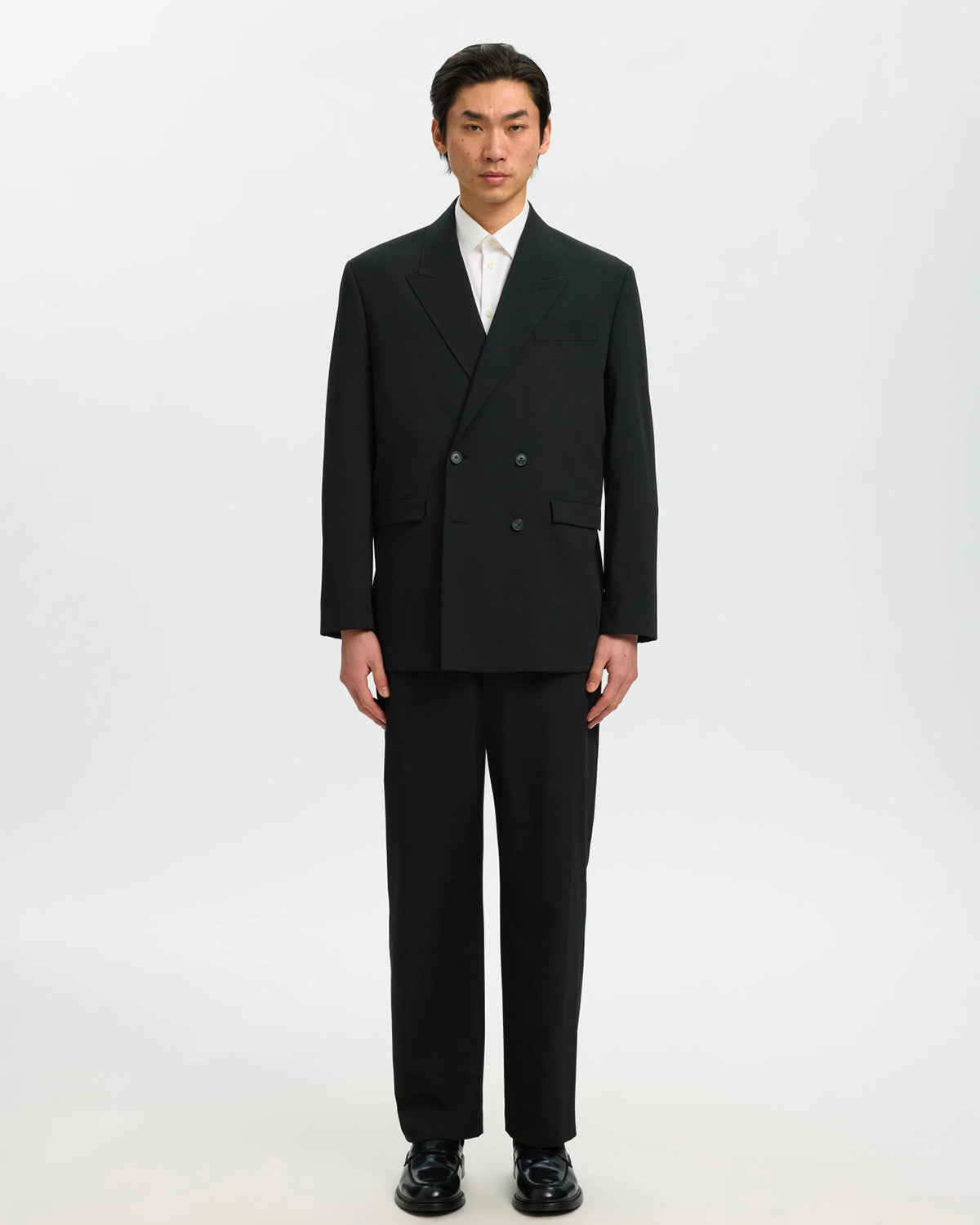 Blazer Relaxed Liam Doppio Petto Nero