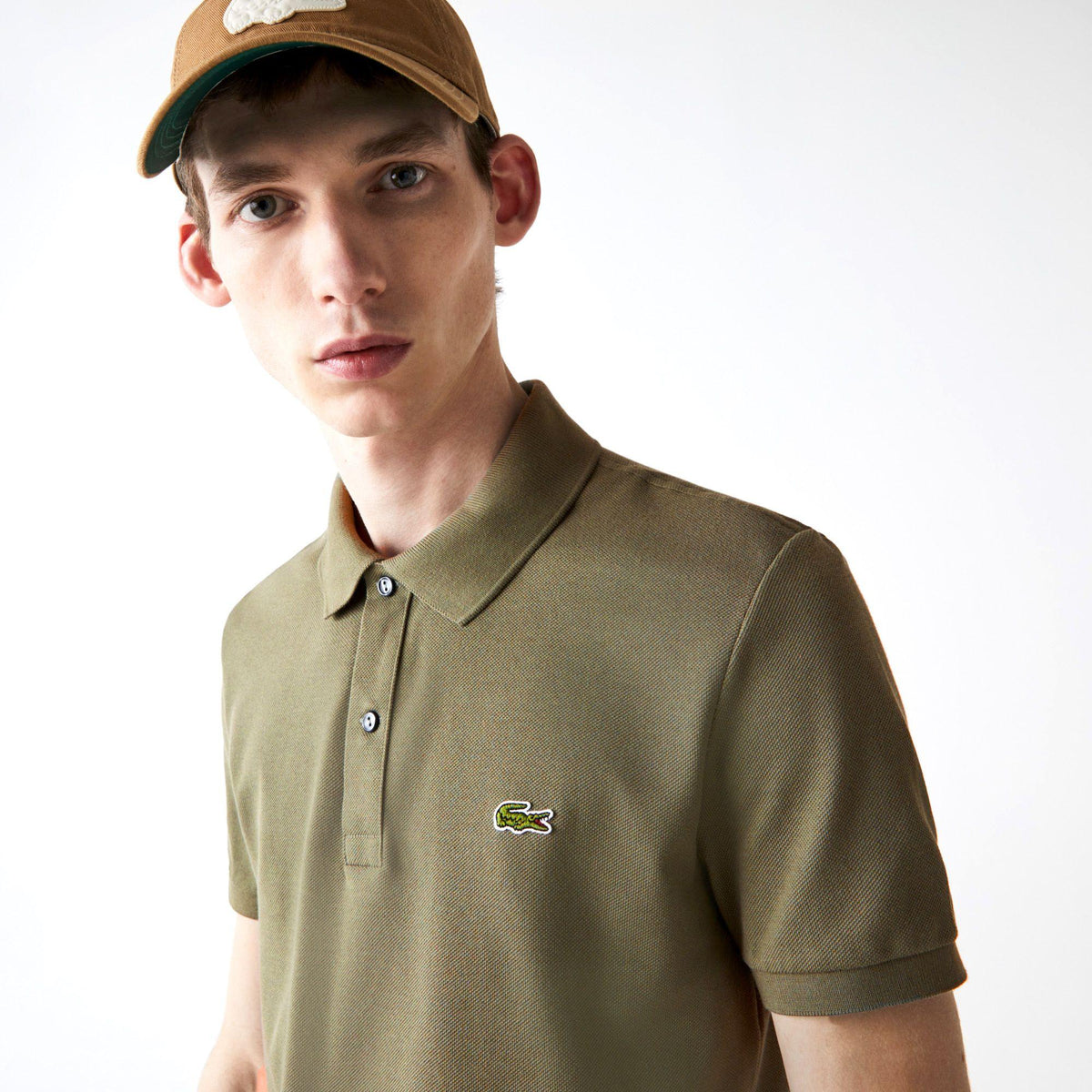 Polo Slim Fit Uomo Verde