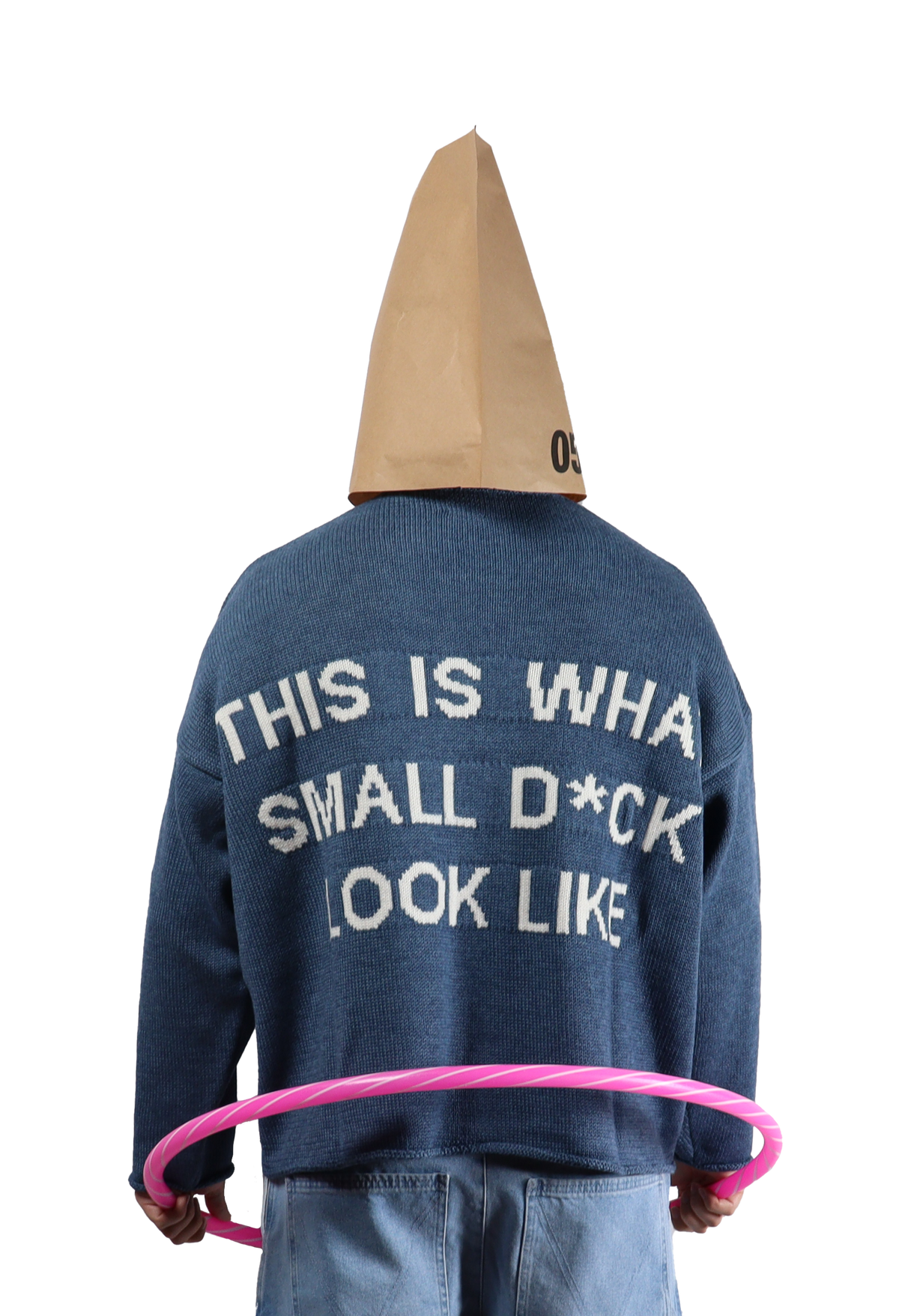 Small D*ck Crop Sweater