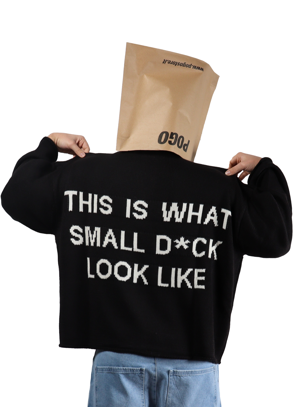 Small D*ck Crop Sweater