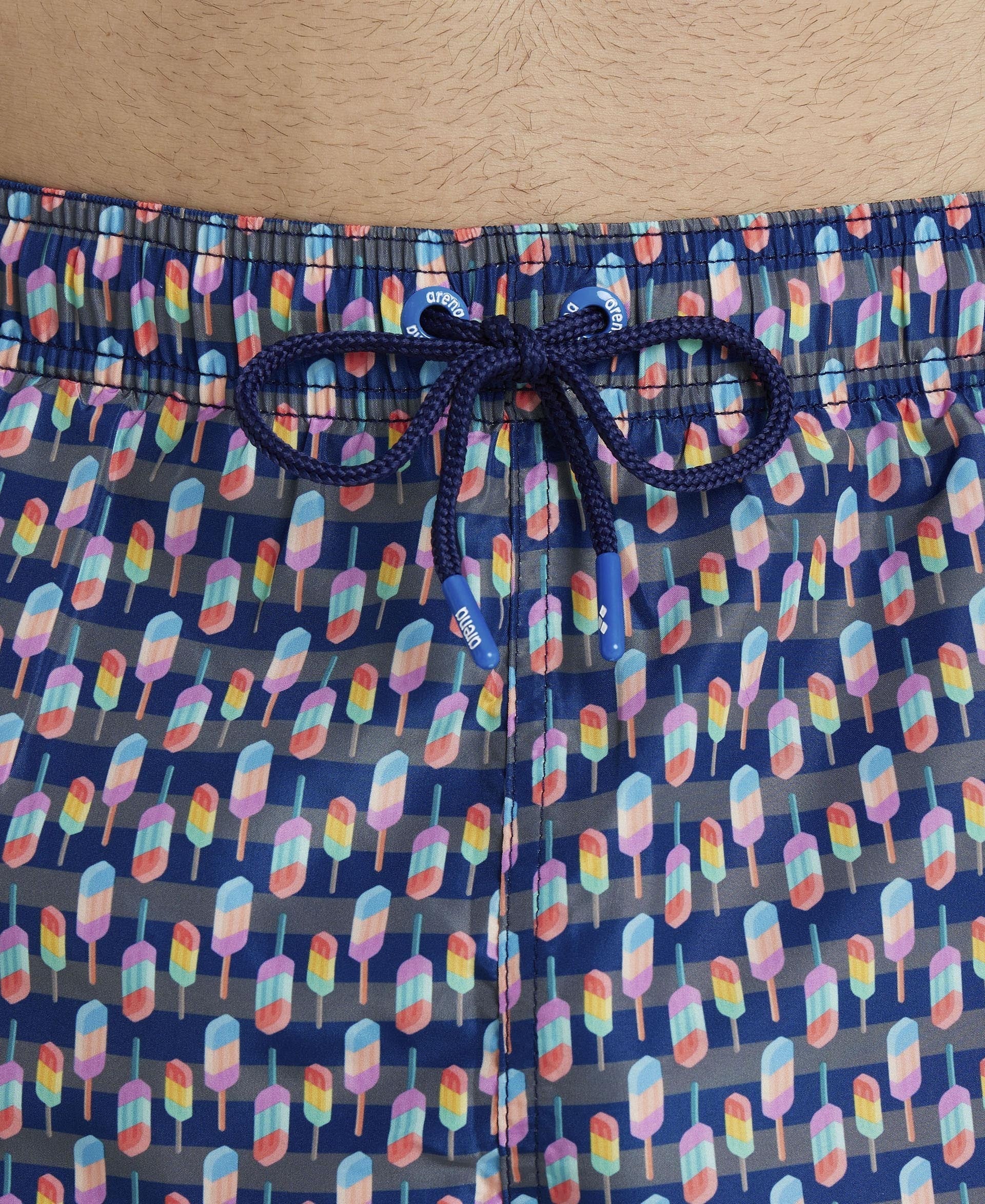 Arena Men's multi-print swimsuit 005253 550 asphalt multi