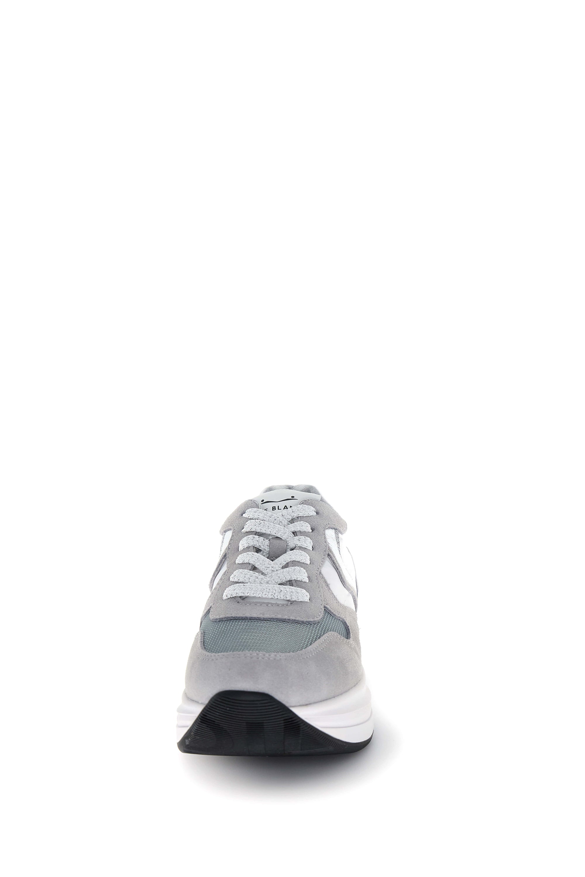 Voile Blanche Sneakers in suede e tessuto tecnico Sliver Grey