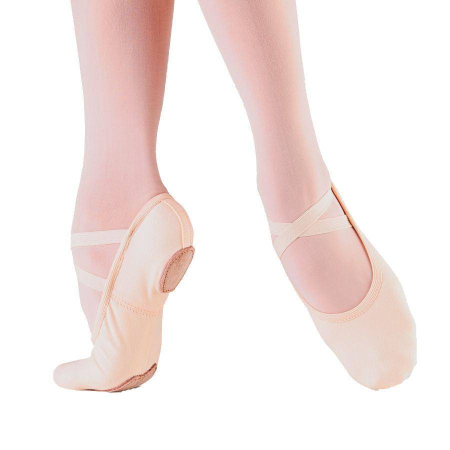 Scarpette Danza Classica in Tela - Mezze Punte Ballerina