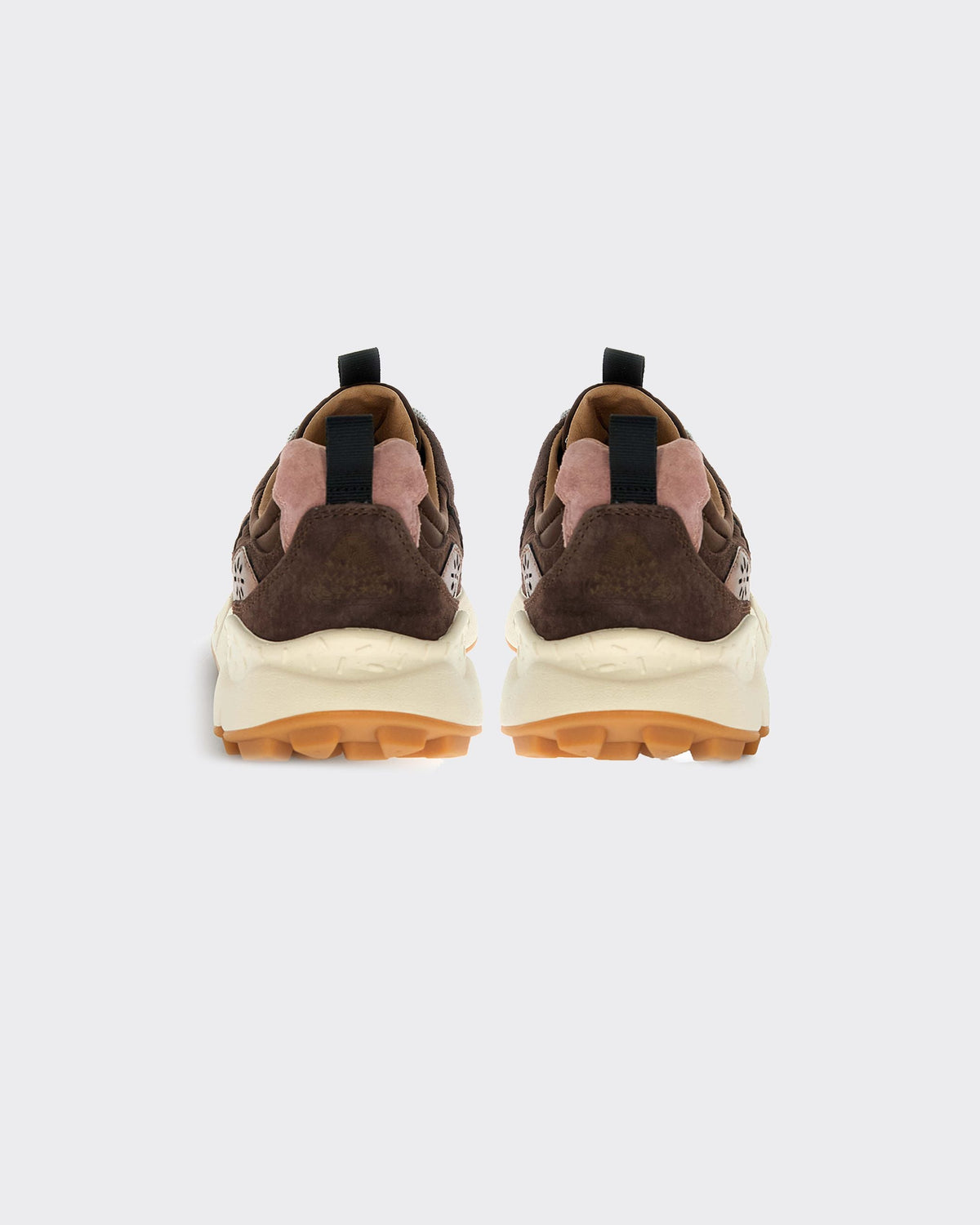 Sneakers Yamano 3 Uni Suede-Nylon-Laminated Brown/Bronze/Pink