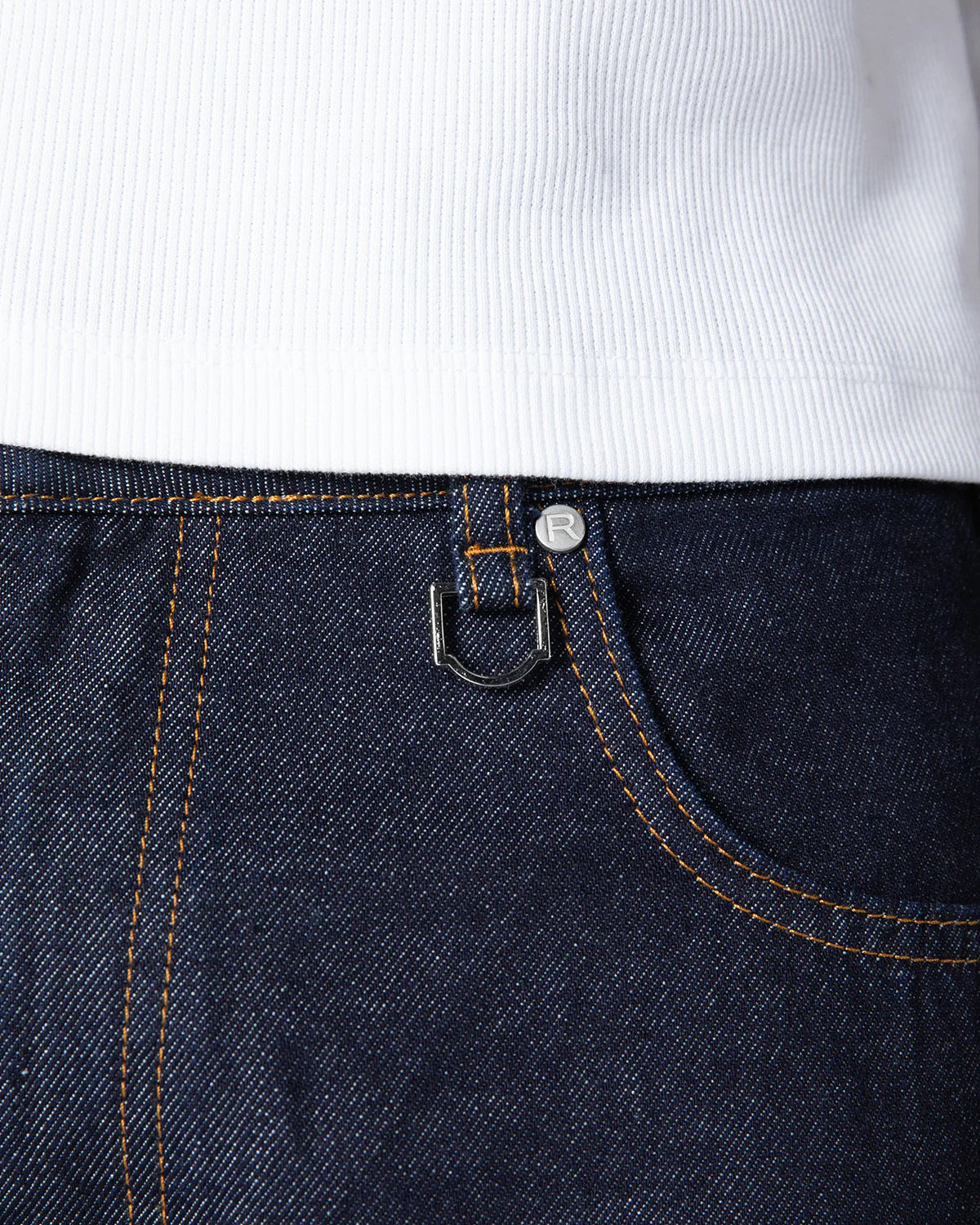 Jeans Essential Straight Fit Denim Raw Indigo
