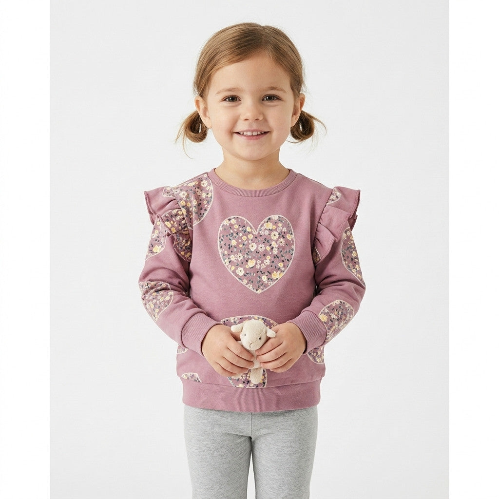 Name It Felpa Girocollo Bambina Lilla - 13258102