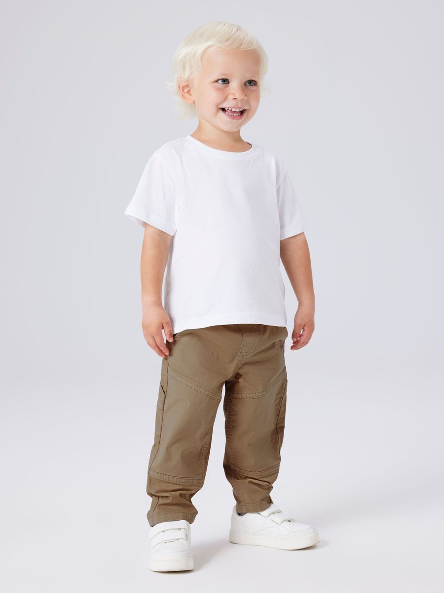 Name It Pantalone Twill Bambino Verde Kelp Bombo MBen Tap - 13249476