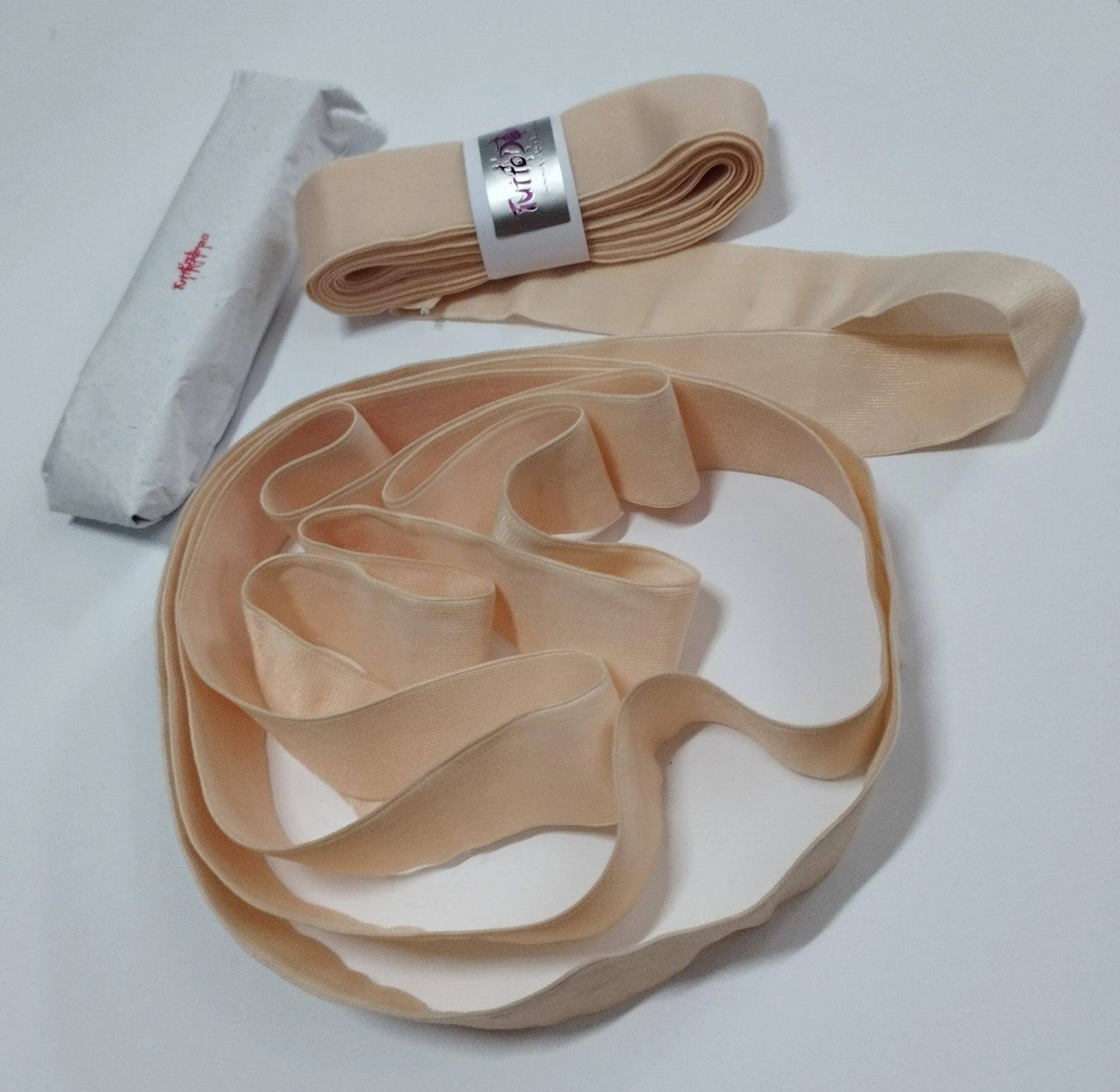 Nastro elasticizzato pretagliato per punte Danza Classica Scarpette ballo Saggio Ballerina