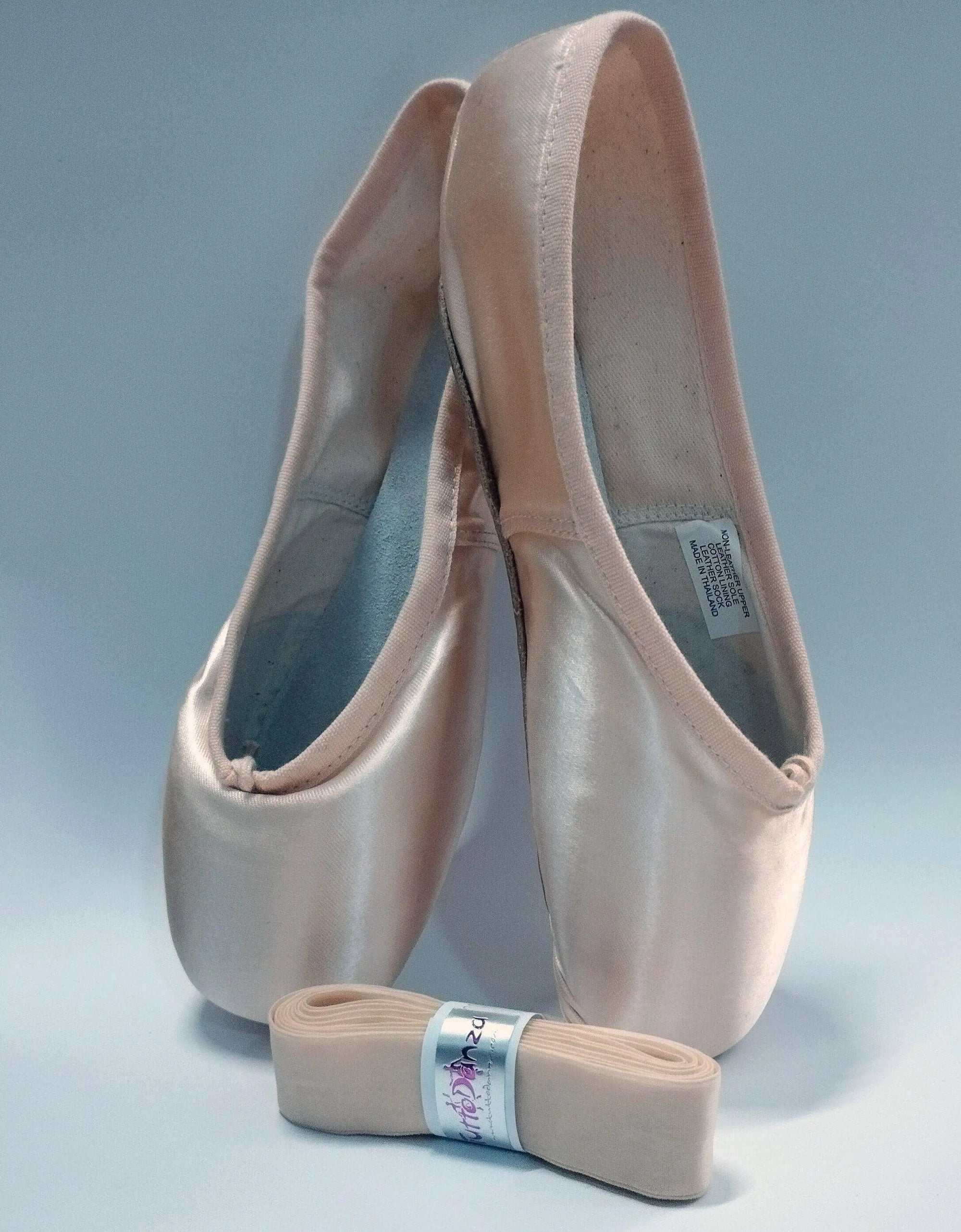 Nastro elasticizzato pretagliato per punte Danza Classica Scarpette ballo Saggio Ballerina
