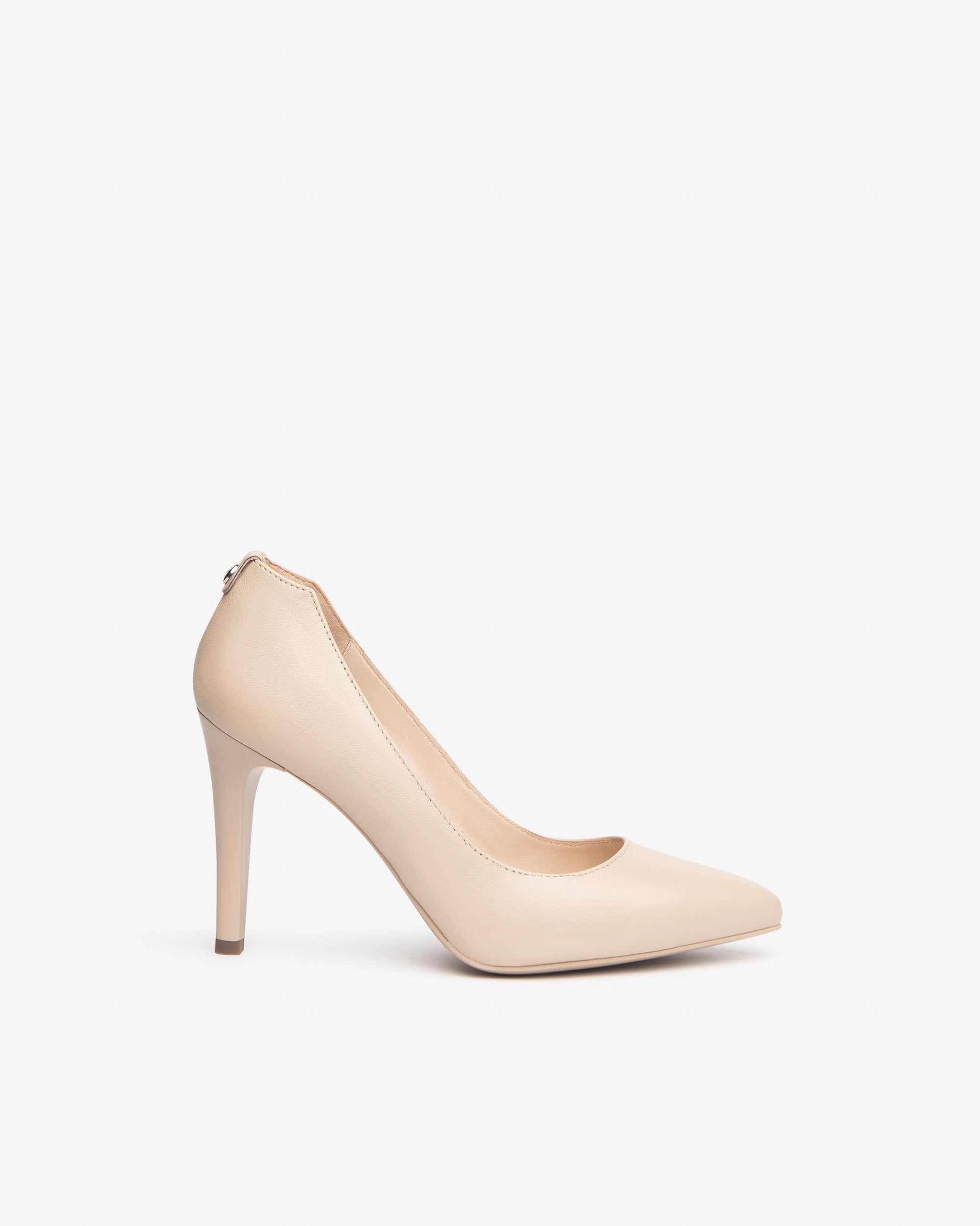 Decollette Donna in Pelle Beige Nero Giardini