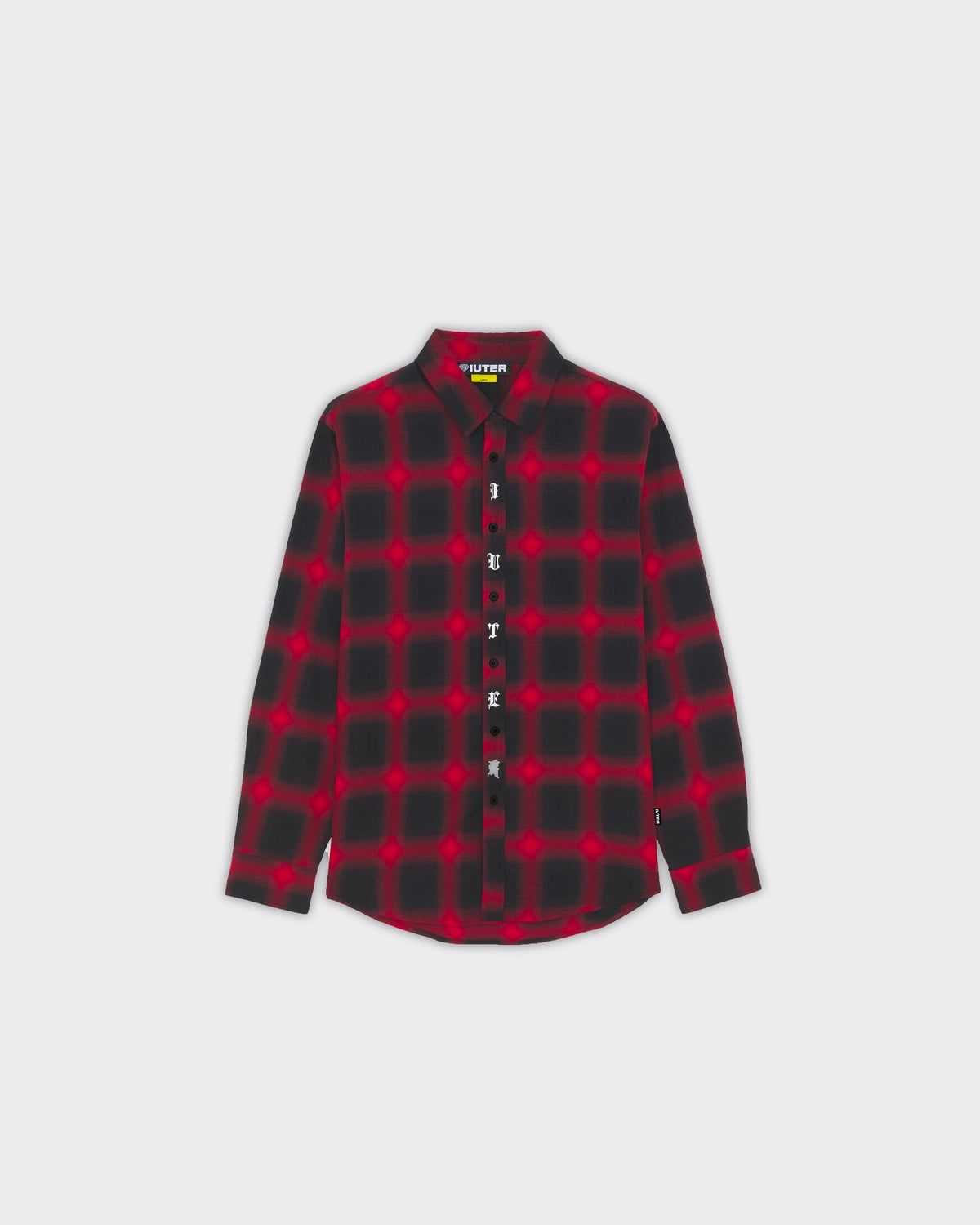 Camicia Fallen Love Checked Rossa