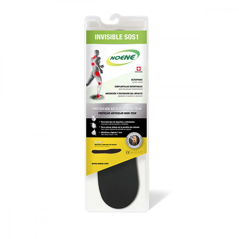 Noene Invisible SOS1 Sottoplantari  Antishock e antivibrazione ritagliabili