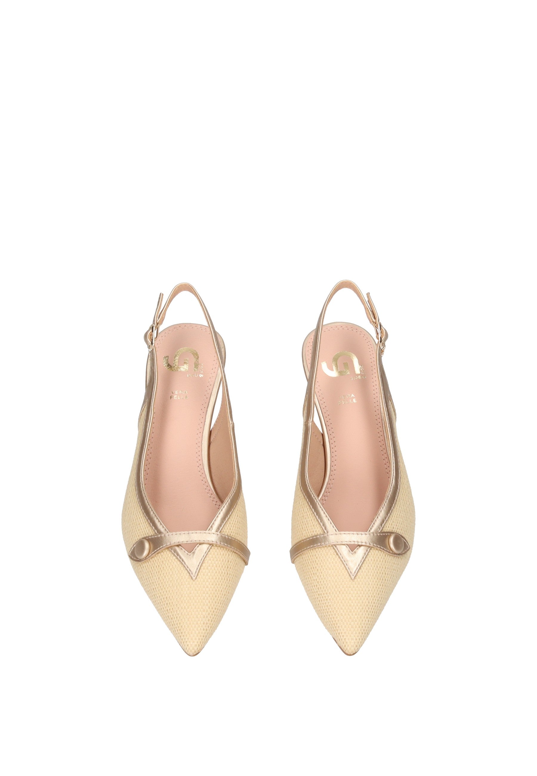 GP988 Decollete aperto dietro GOLD&amp;GOLD