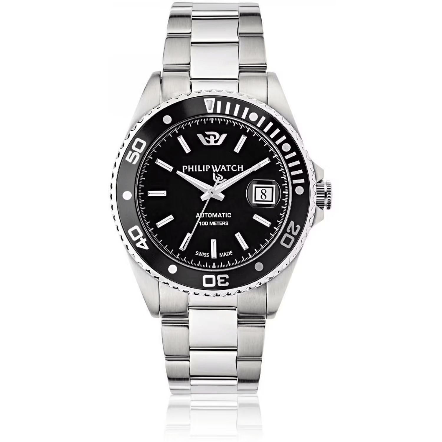 Philip Watch Caribe Automatico Nero R822