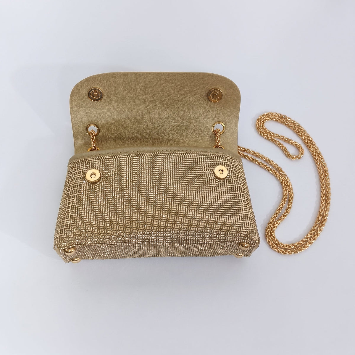 Pochette con Strass Decorativi