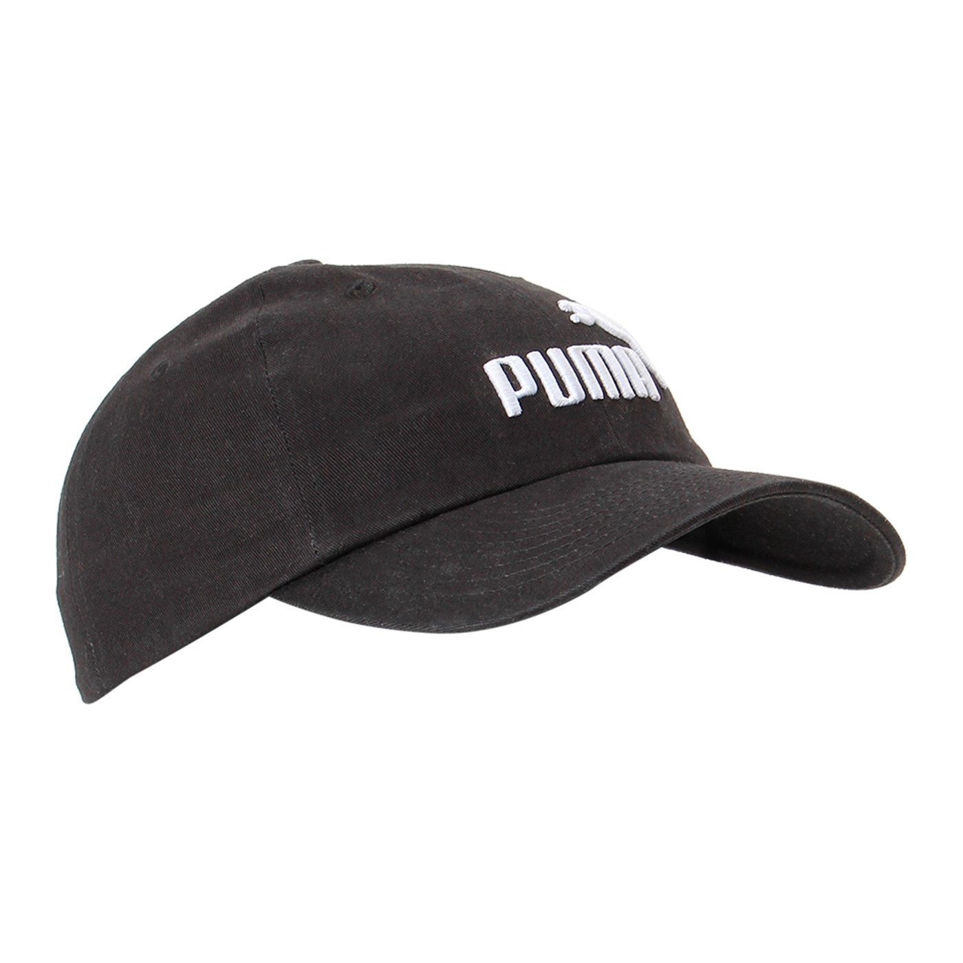 Puma ESS Cap 052919 09 black curved brim cap